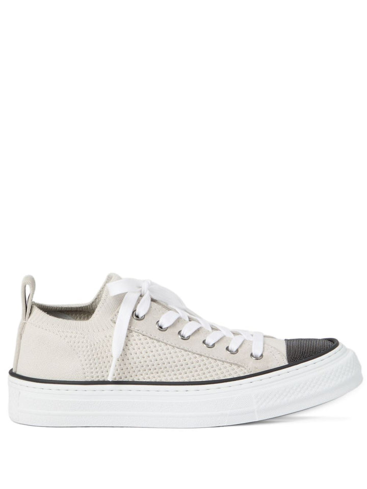 Brunello Cucinelli Beige Sneakers