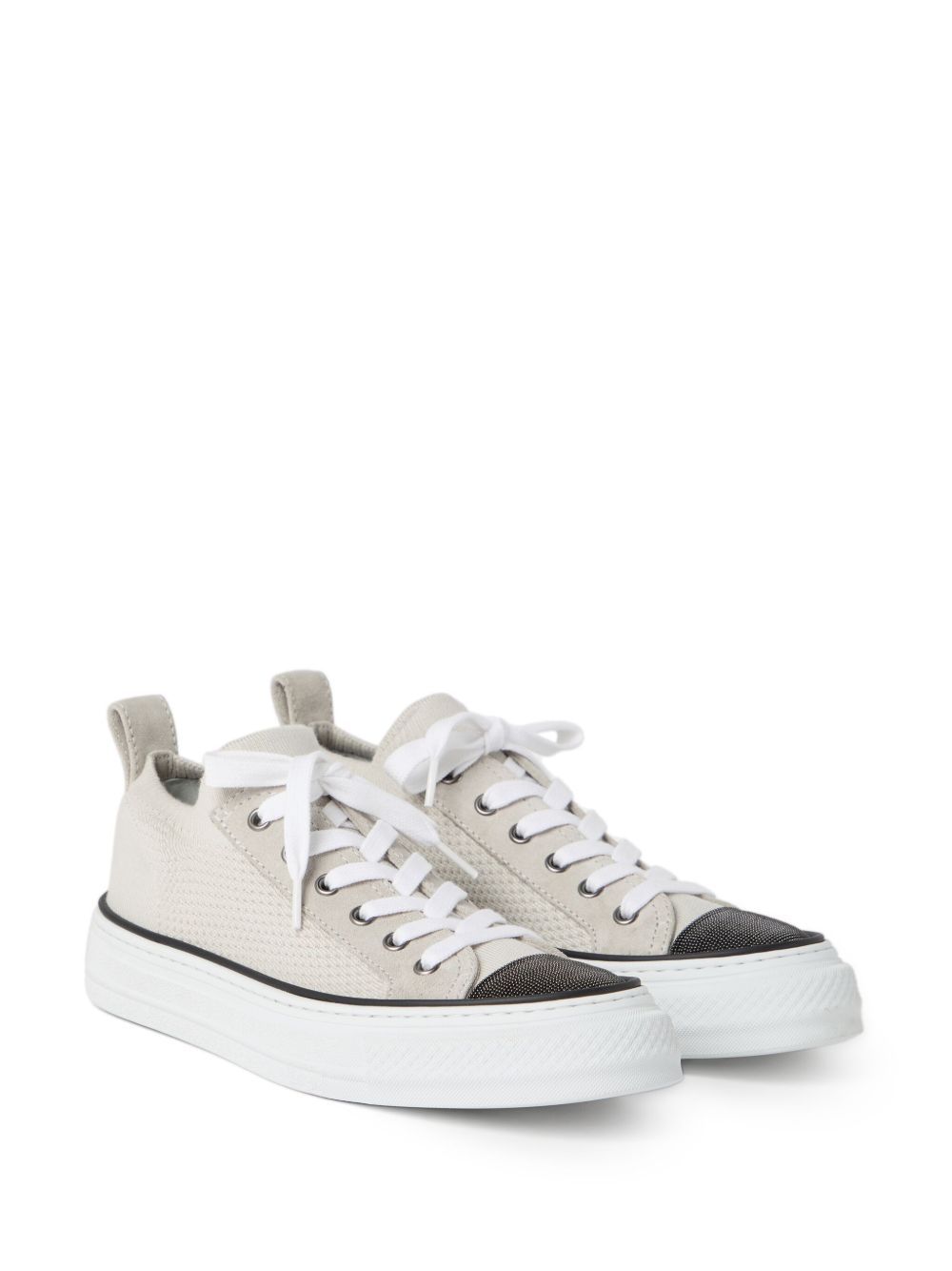 Brunello Cucinelli Beige Sneakers