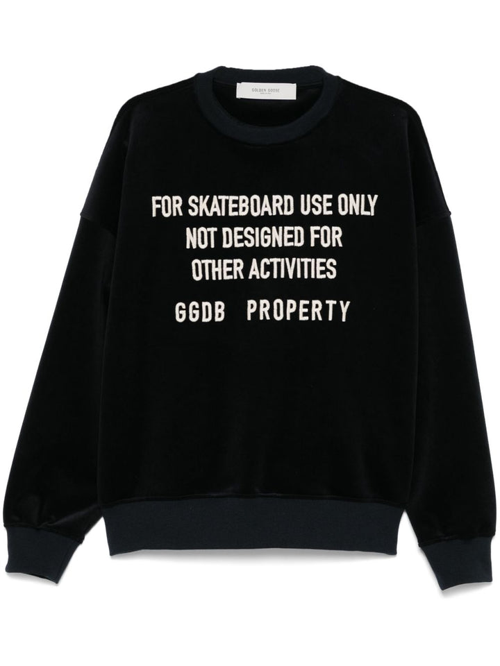 Golden Goose Black Sweatshirt