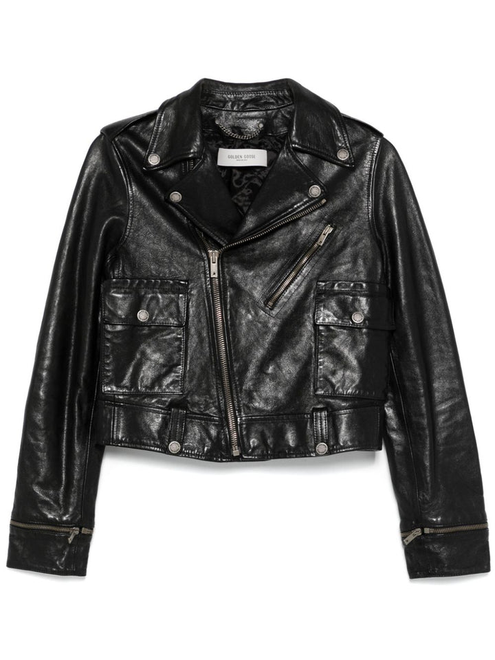 Golden Goose Leather Jacket