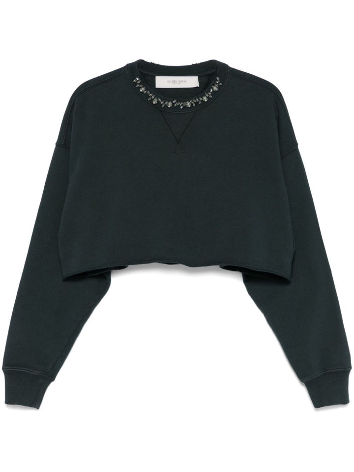 Golden Goose Black cropped Sweater