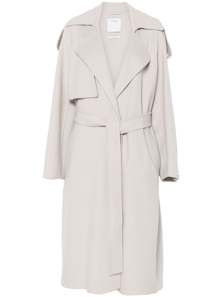 SPORTMAX PRE Grey Coat