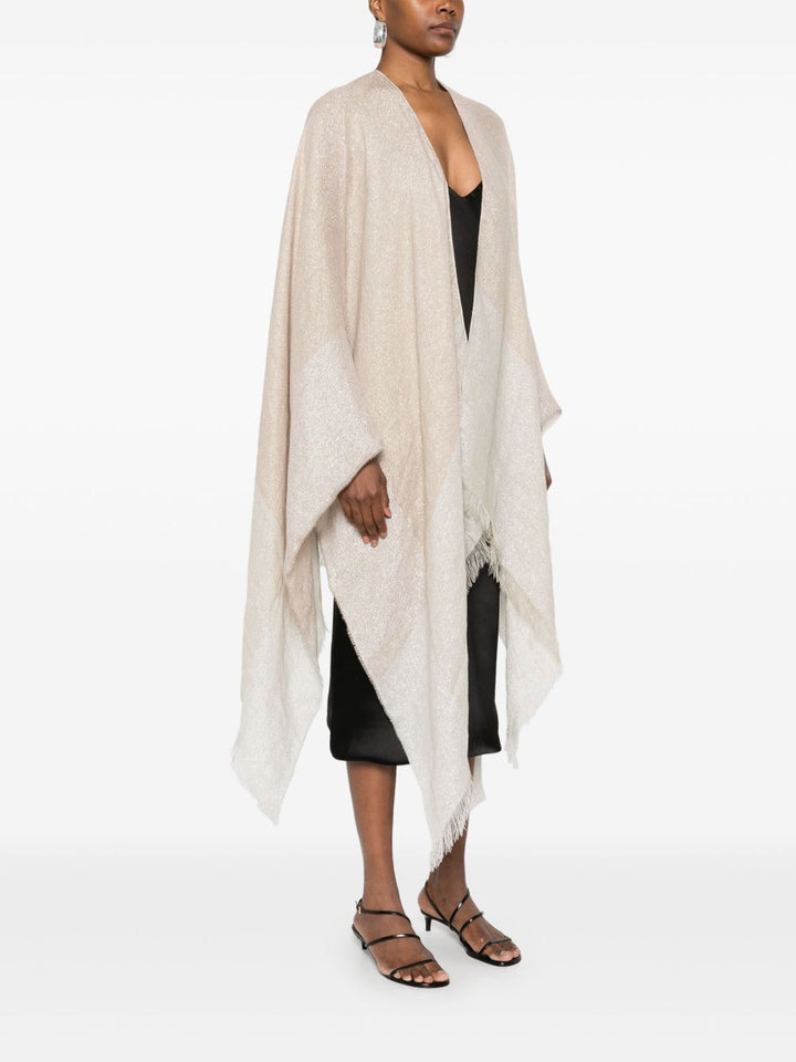 Fabiana Filippi Beige Poncho