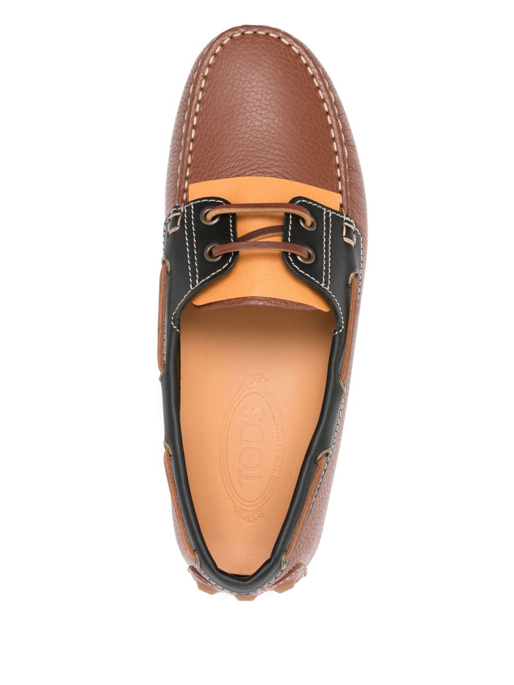 Tod's Leather Brown moccasins