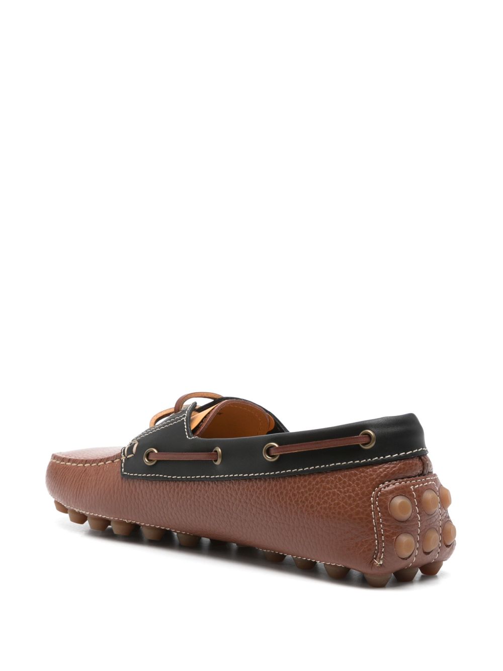 Tod's Leather Brown moccasins