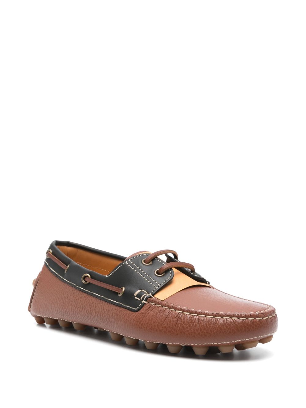 Tod's Leather Brown moccasins