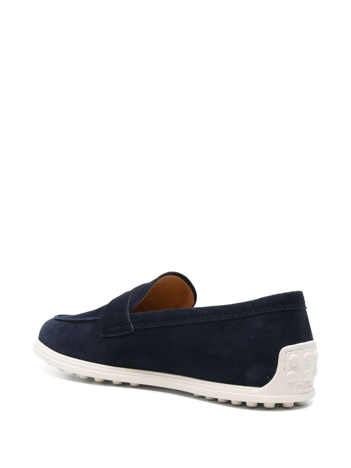 Tod's navy loafers