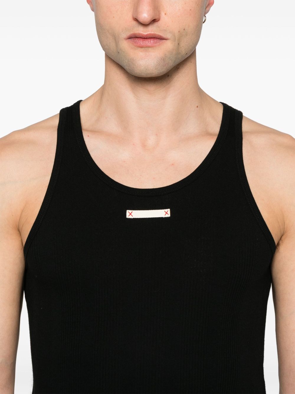 Maison Margiela Black Tank Top