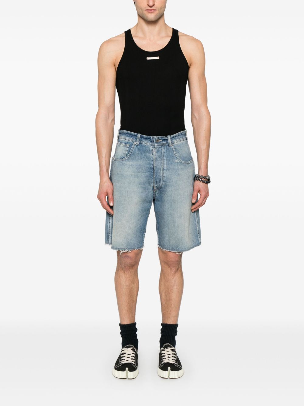 Maison Margiela Black Tank Top