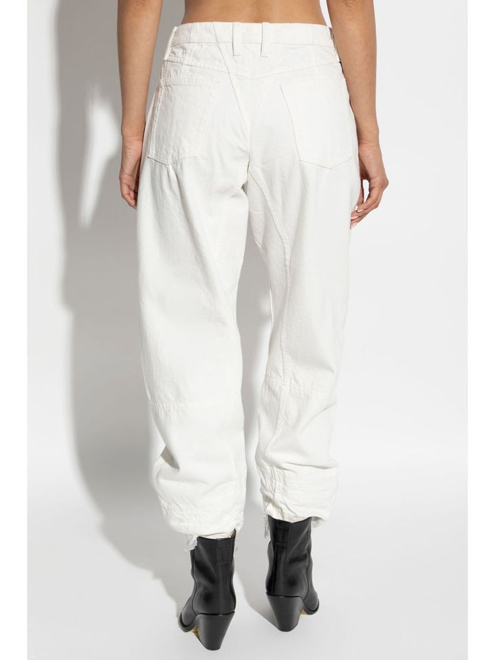 Jil Sander White Jeans