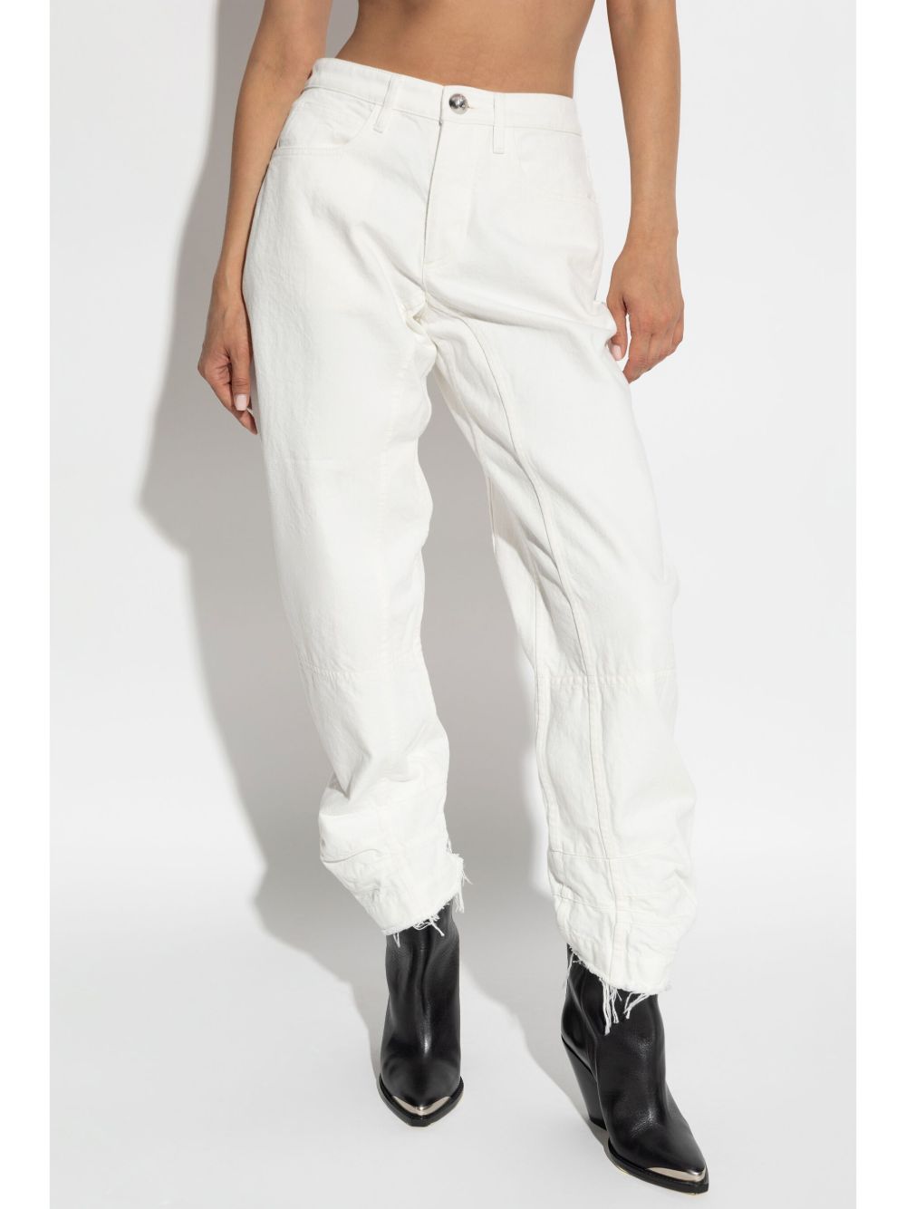 Jil Sander White Jeans