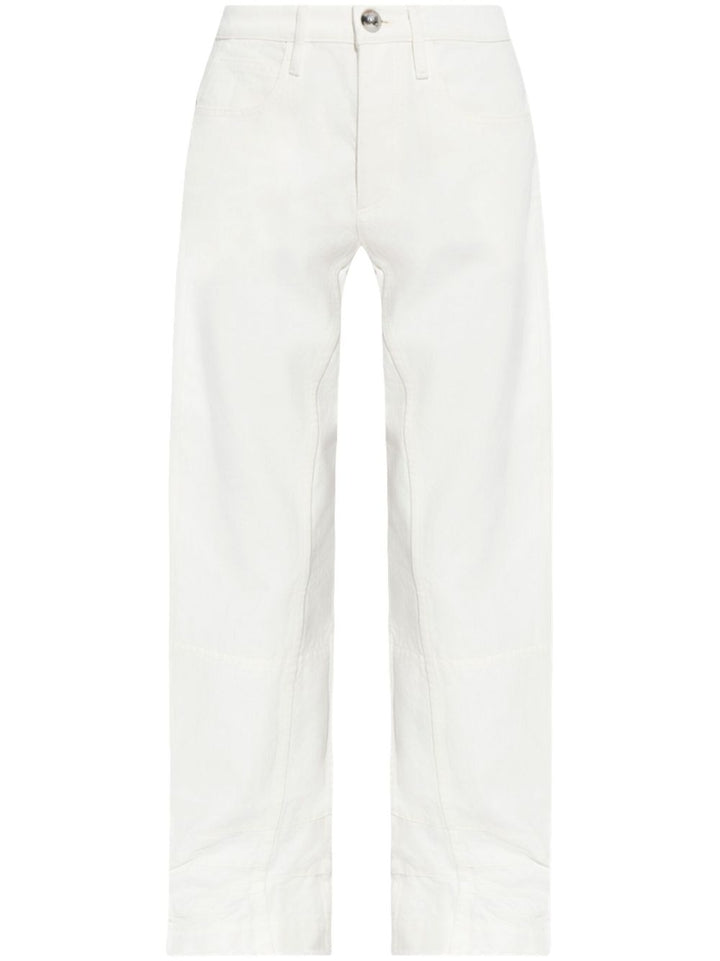 Jil Sander White Jeans