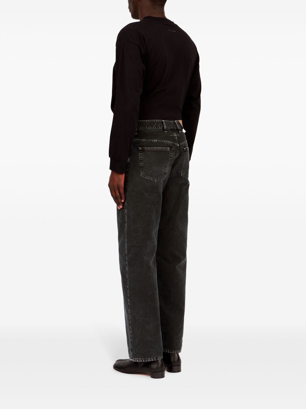 MM6 Maison Margiela Black Jeans