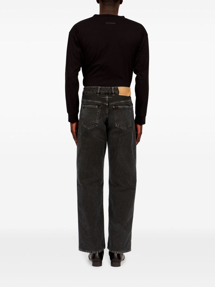 MM6 Maison Margiela Black Jeans