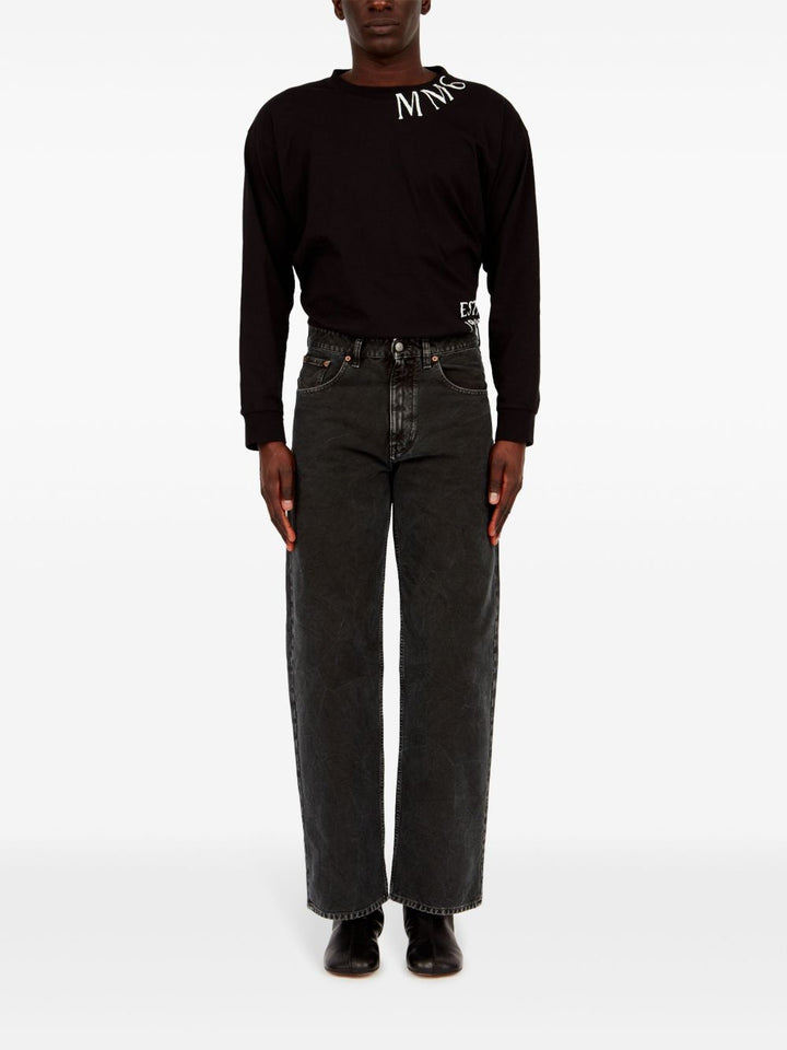 MM6 Maison Margiela Black Jeans