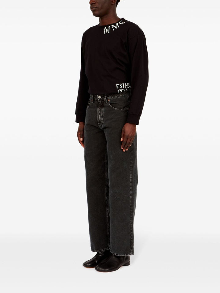 MM6 Maison Margiela Black Jeans