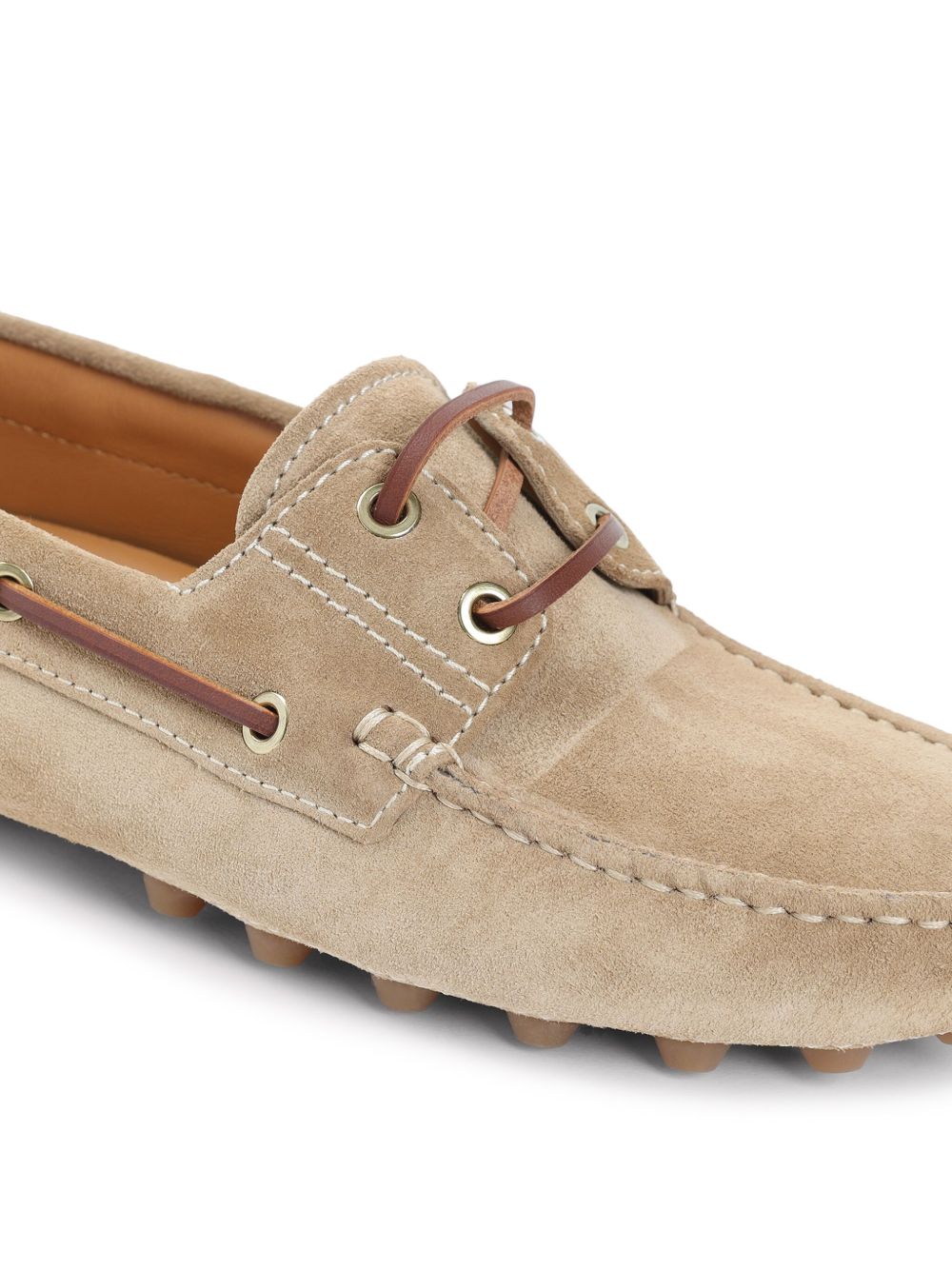 Tod's beige moccasins