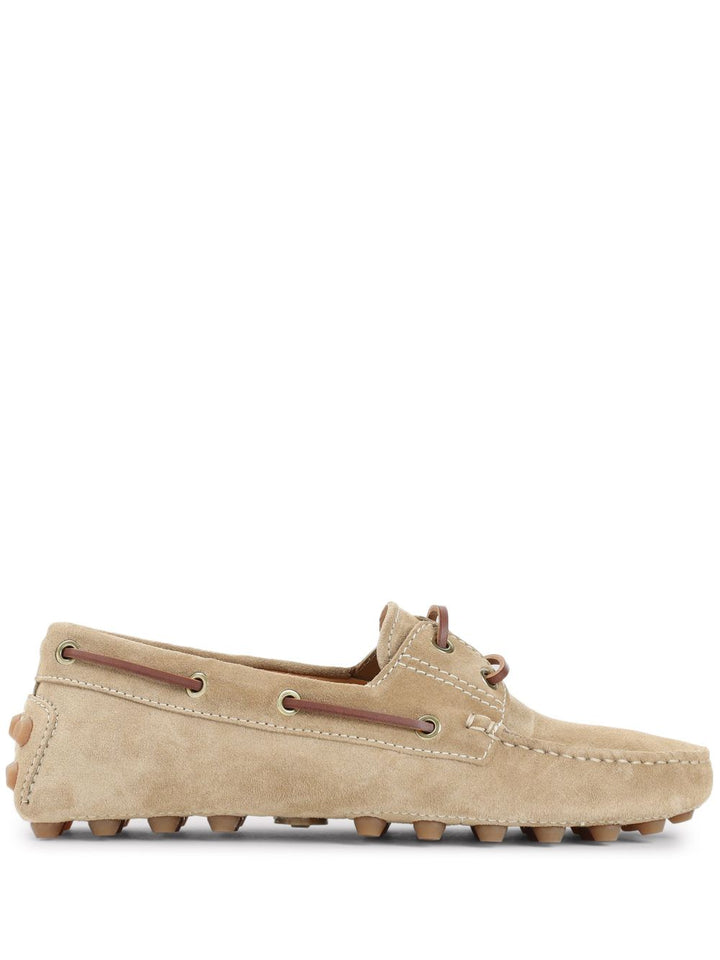 Tod's beige moccasins