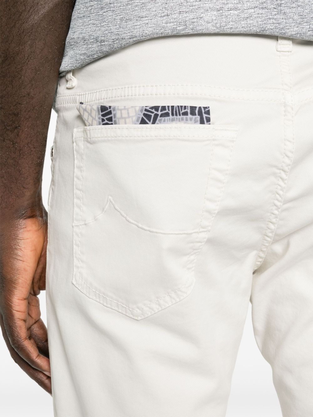 Jacob Cohen White Jeans