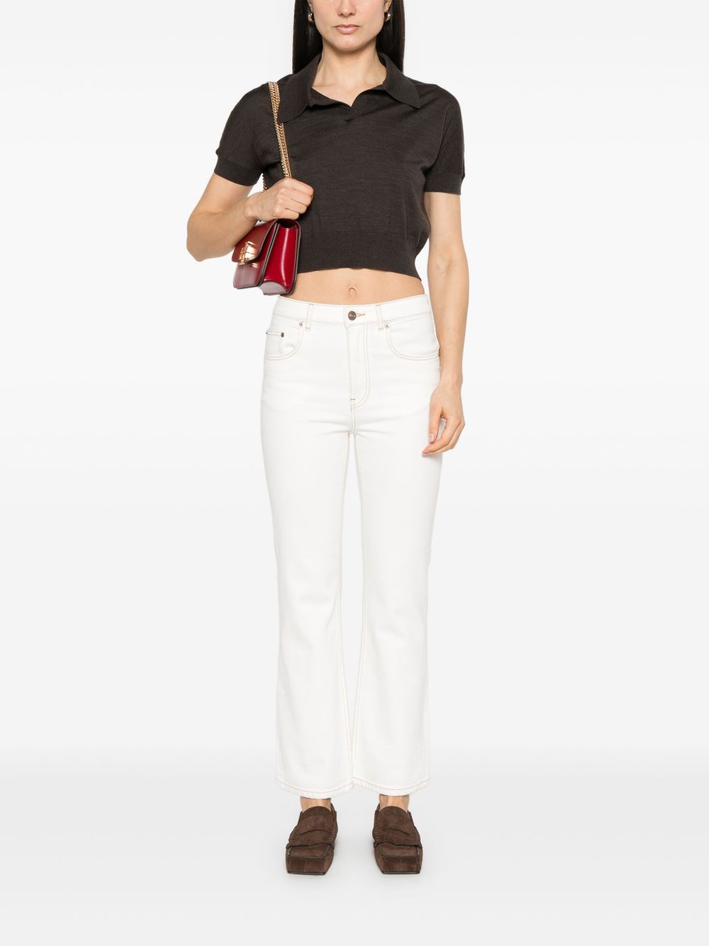 Tory Burch White Jeans