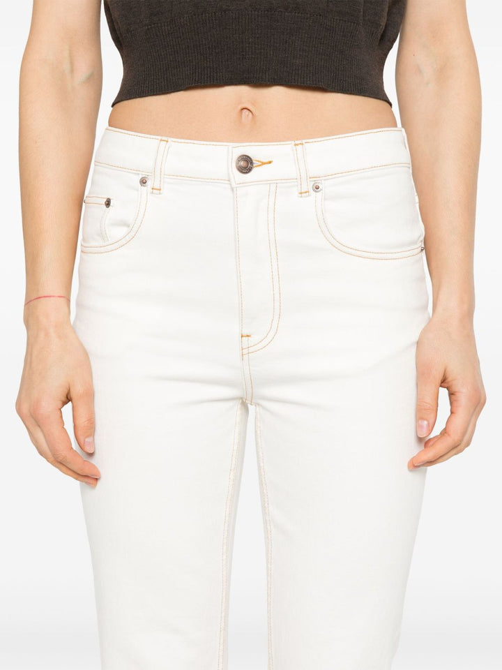 Tory Burch White Jeans