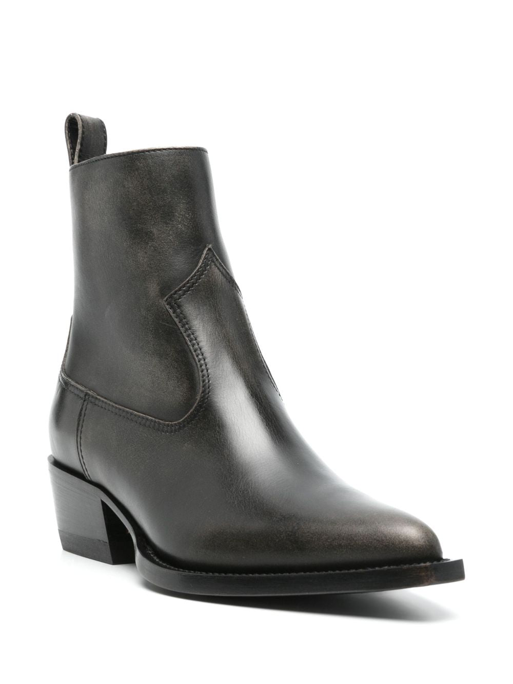 Golden Goose Black Cowboy Boots