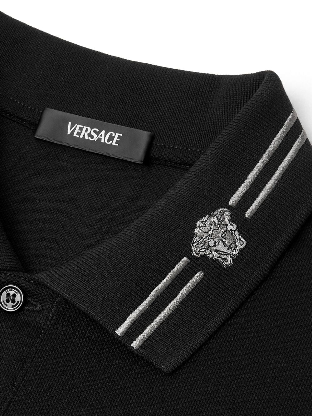 Versace Black Polo shirt