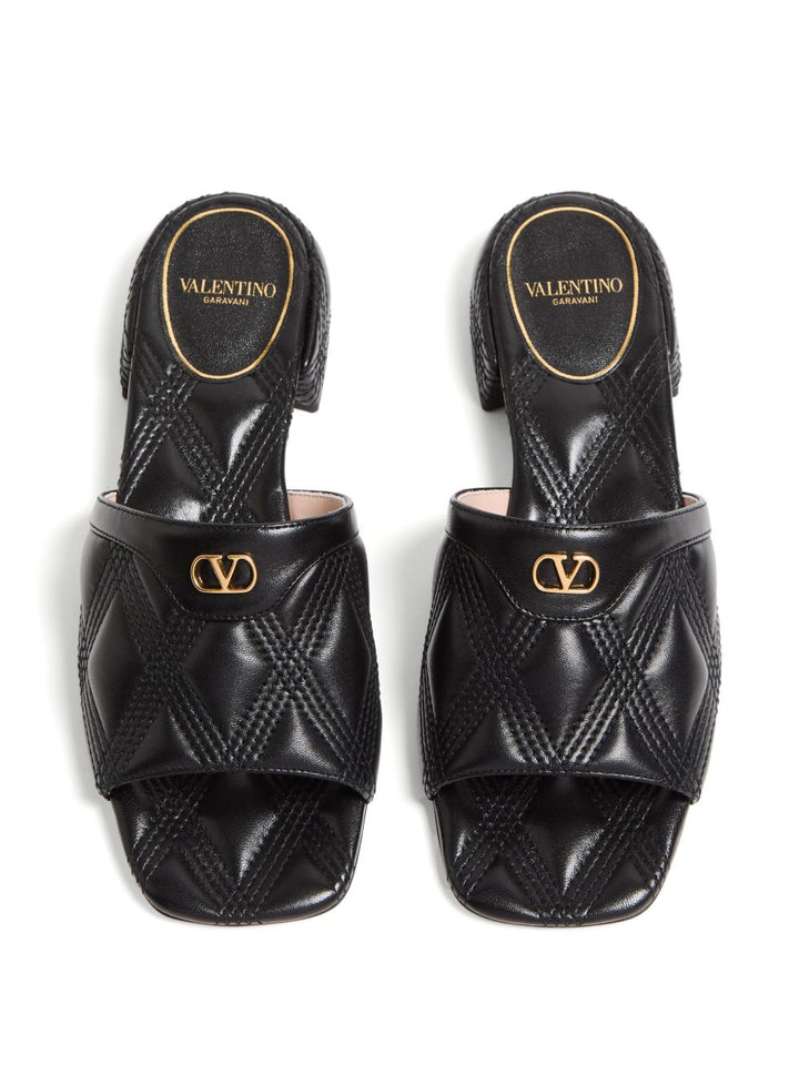 Valentino Garavani Quiltie 67 leather sandals