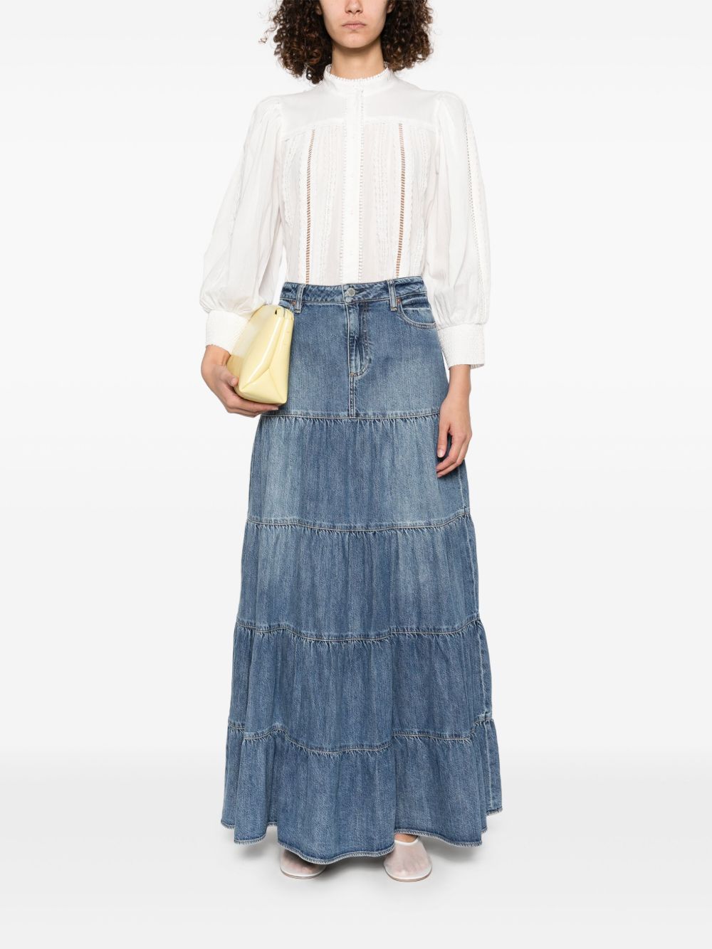 Alice + Olivia White Shirt