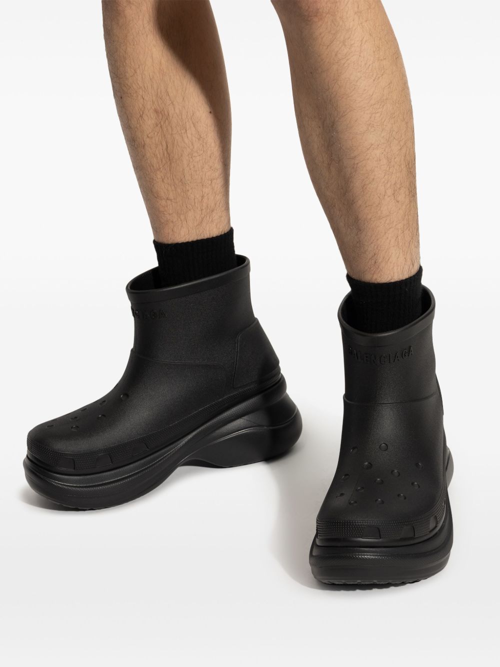 Balenciaga Crocs boots