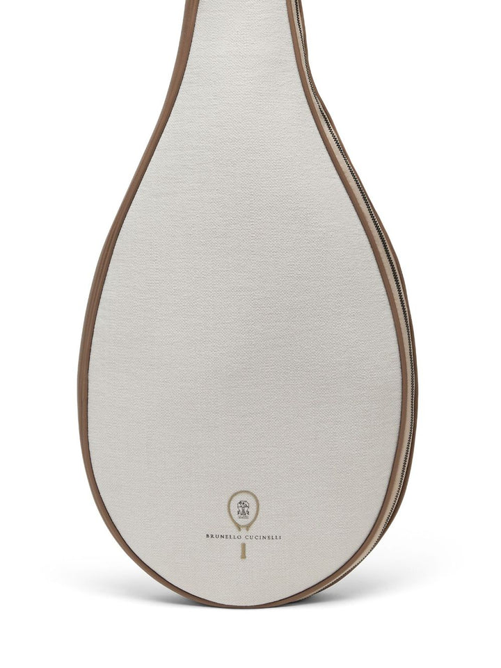 Brunello Cucinelli Canvas racket holder