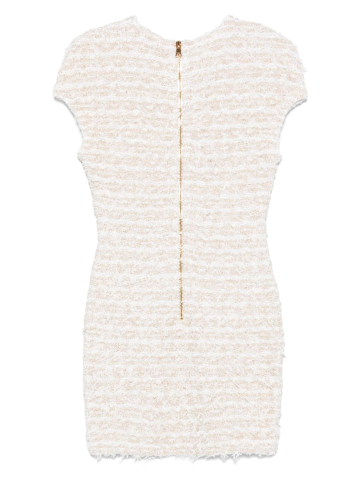 Balmain White Dress