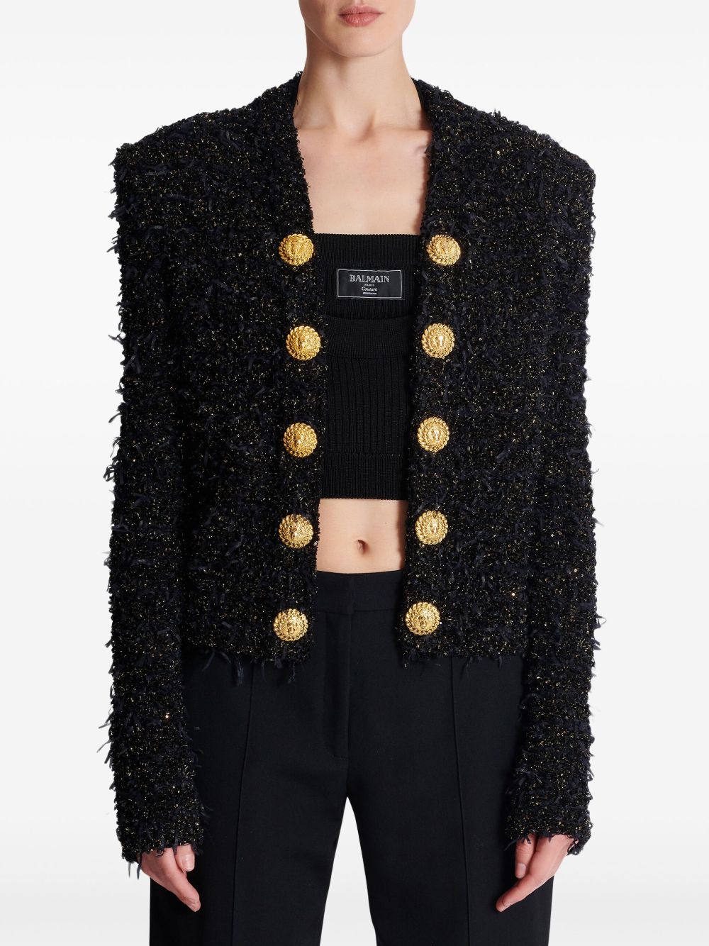 Balmain Black Jacket