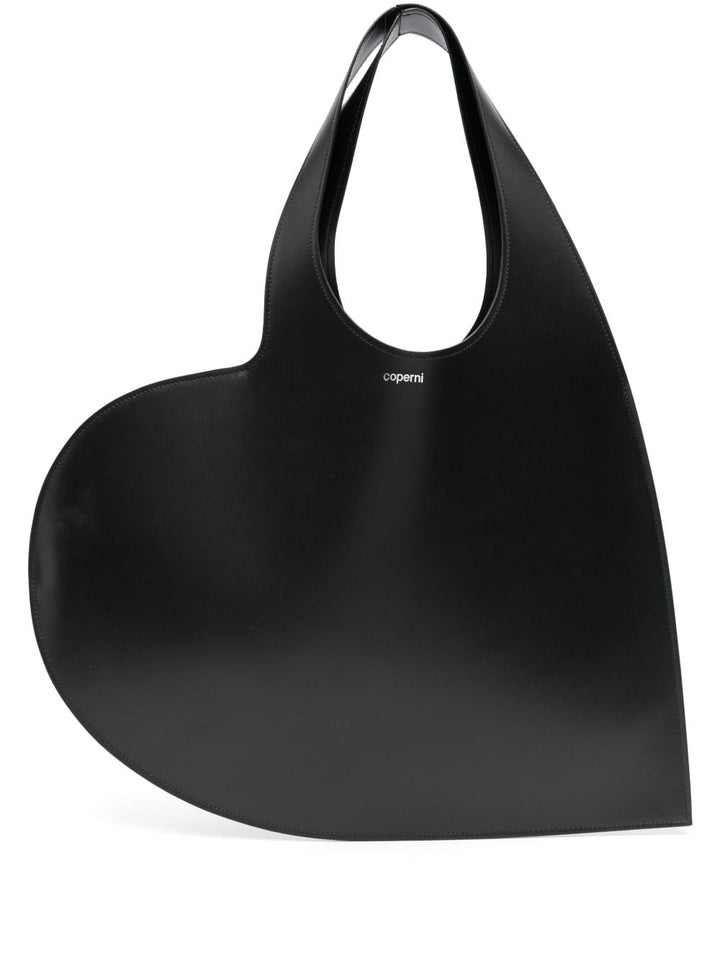 Coperni Black Heart Bag