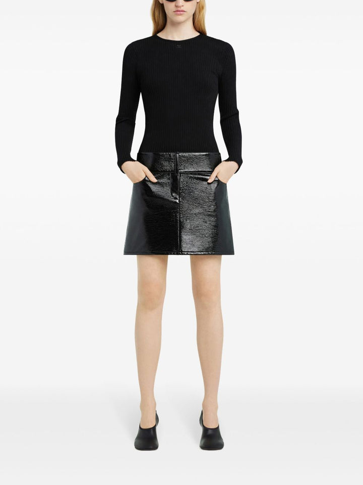 COURREGES PRE Mini Skirt