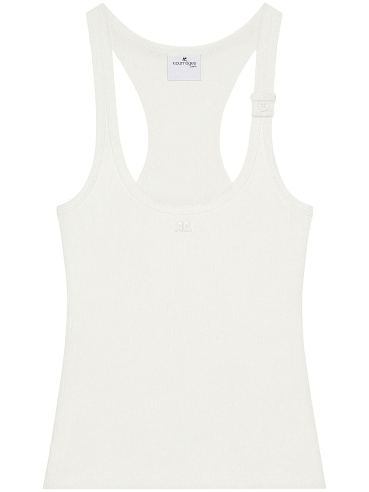 COURREGES PRE Buckle Tank top