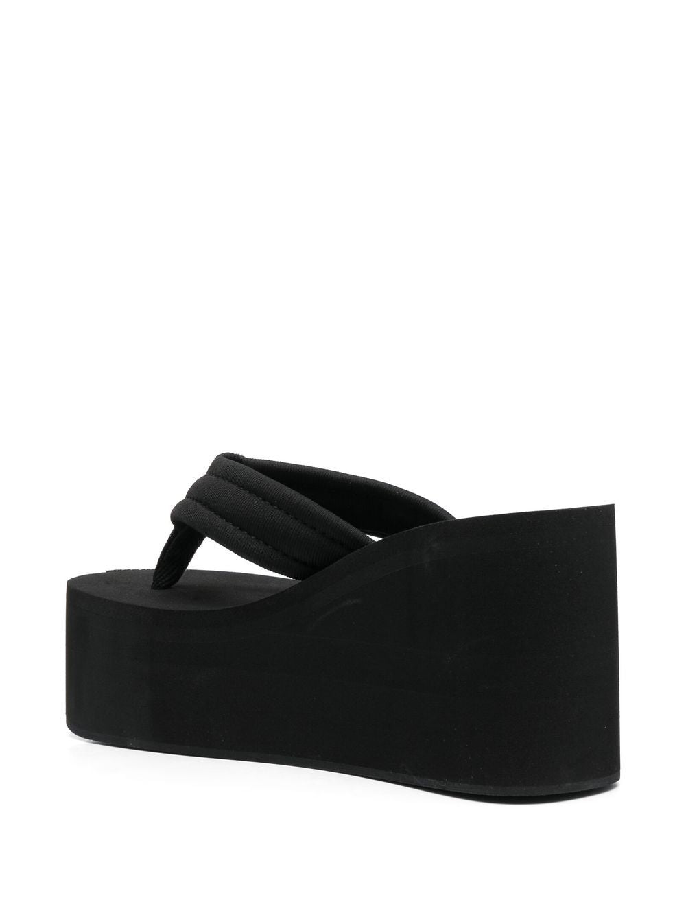 Coperni Black Thong Sandals