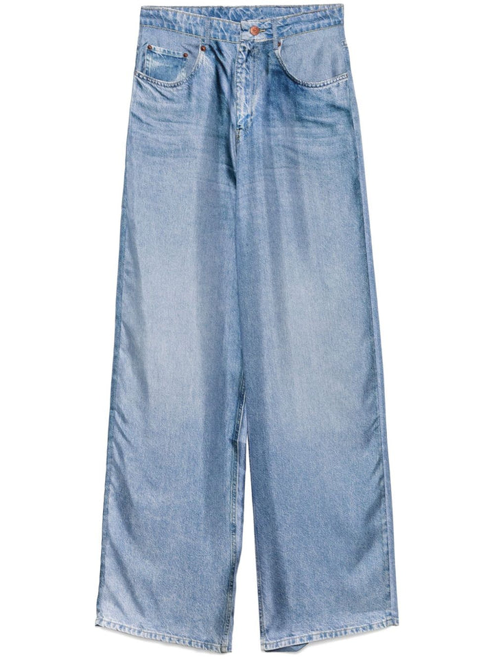 Pierre Louis Mascia Silk Pants