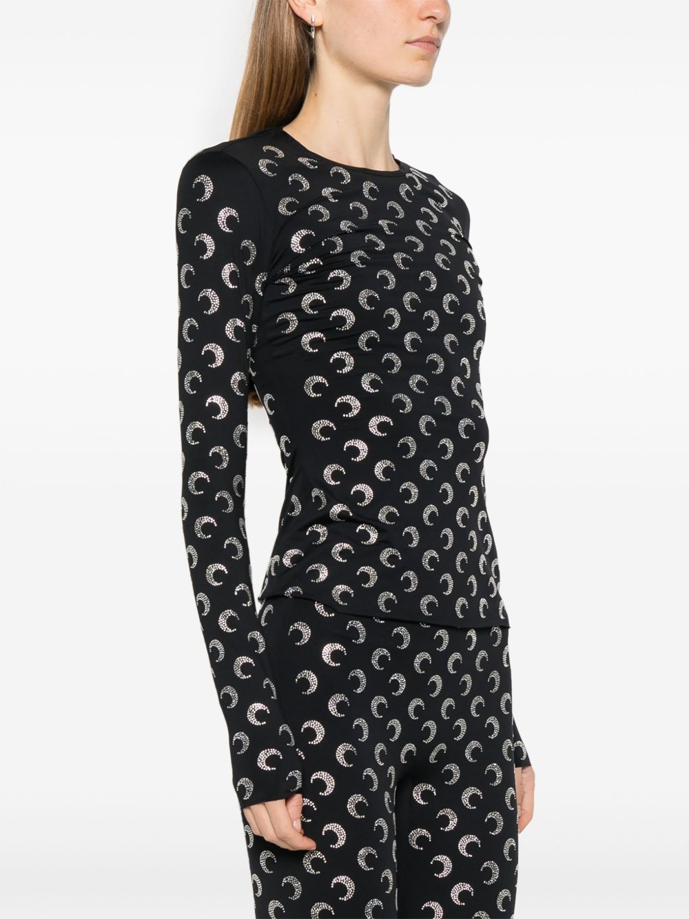 MARINE SERRE moonogram Top