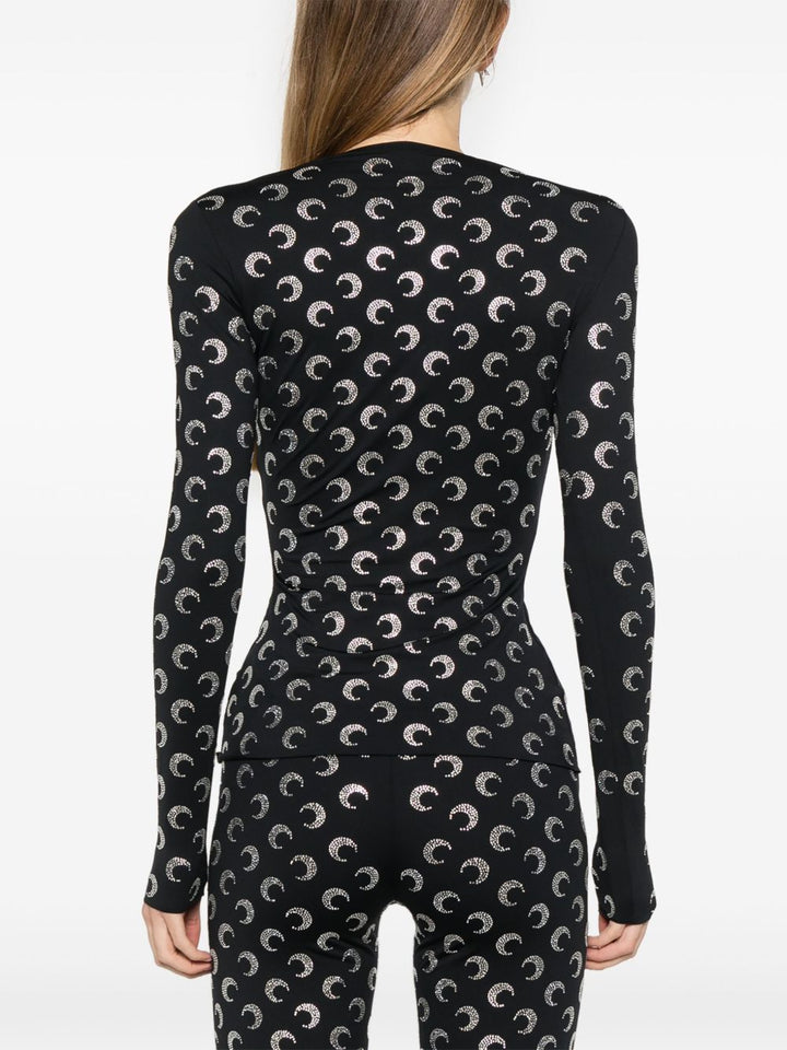 MARINE SERRE moonogram Top