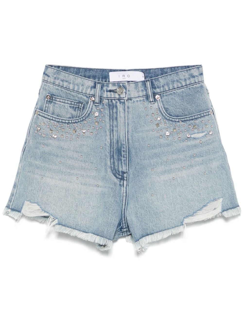 Iro embellished denim Shorts