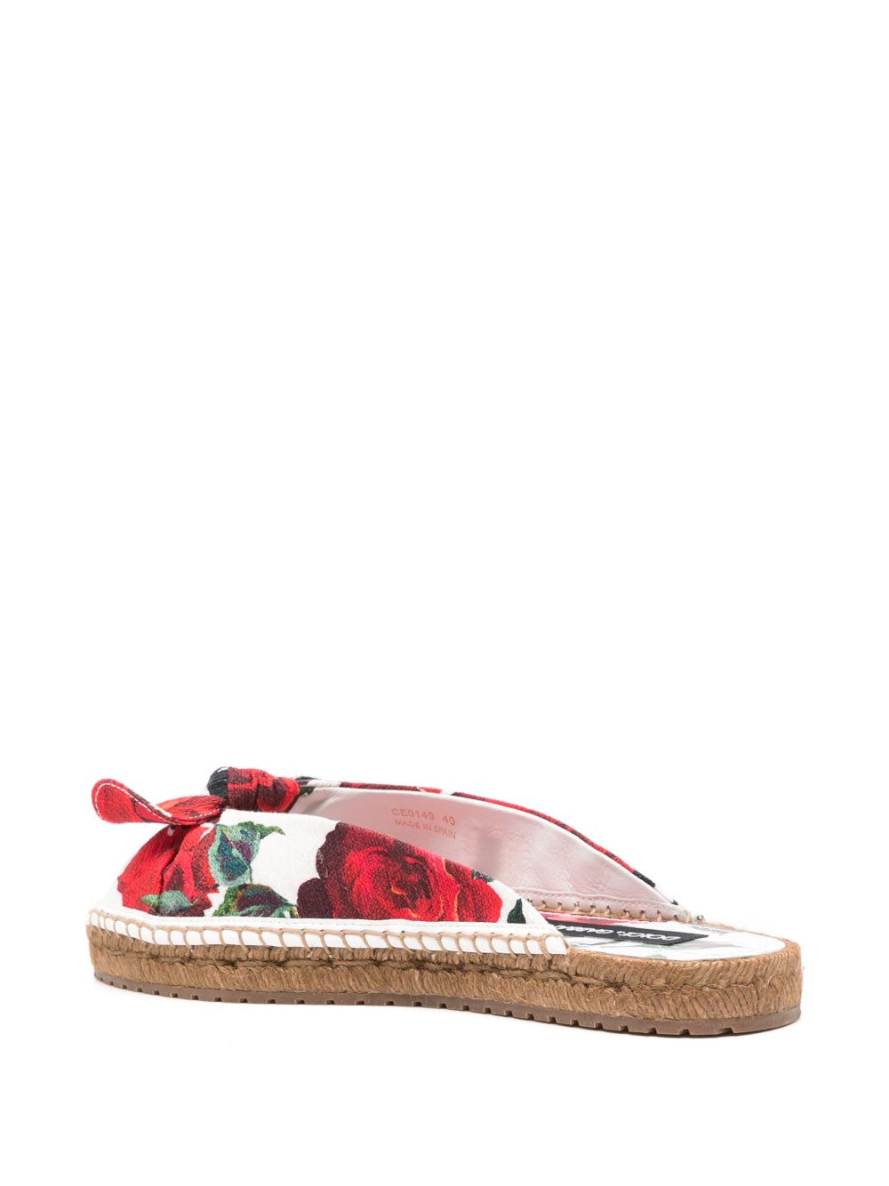 Dolce & Gabbana Floral Slides