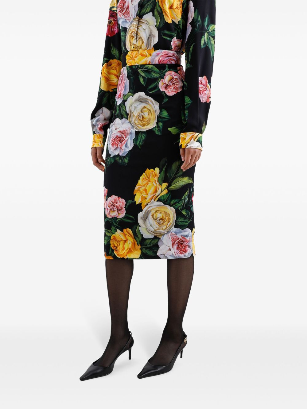 Dolce & Gabbana Floral Skirt