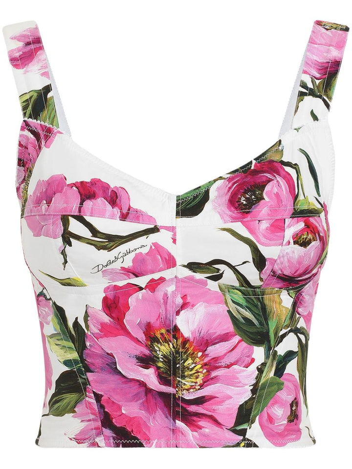 Dolce & Gabbana Bustier Top