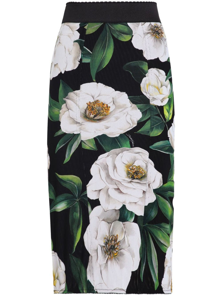 Dolce & Gabbana Floral Skirt