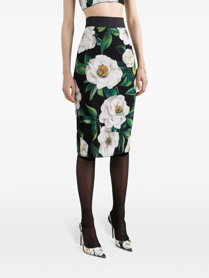 Dolce & Gabbana Floral Skirt