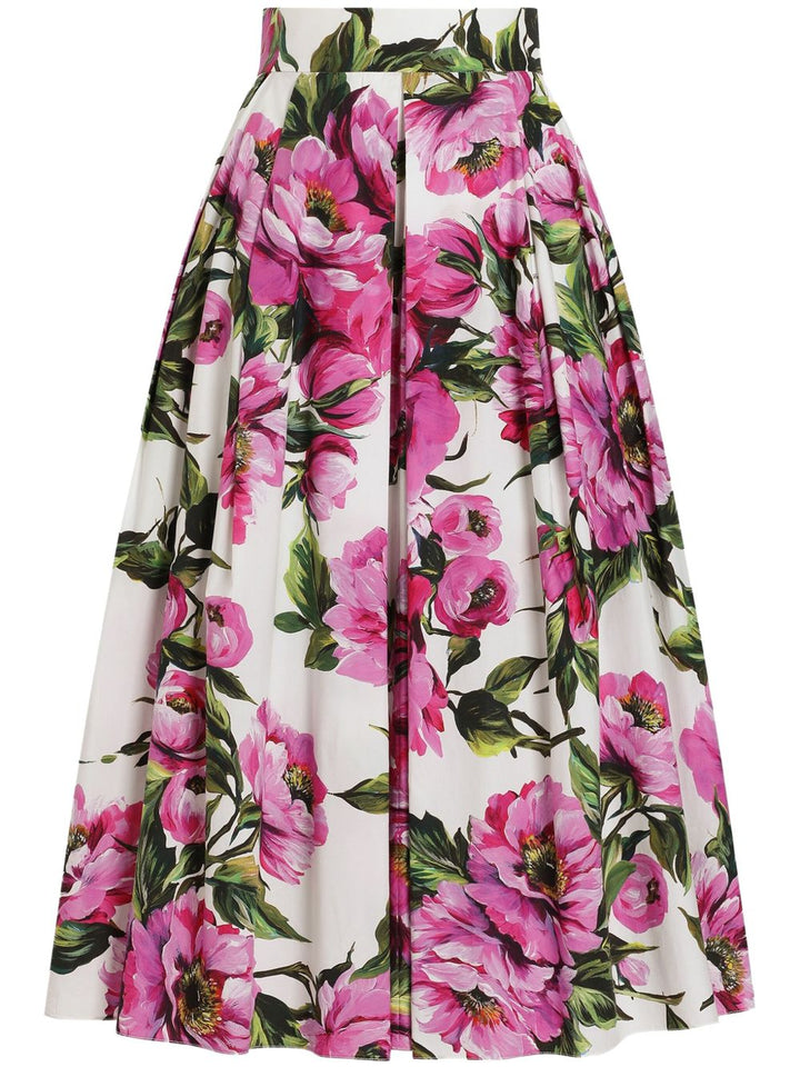 Dolce & Gabbana Floral Skirt