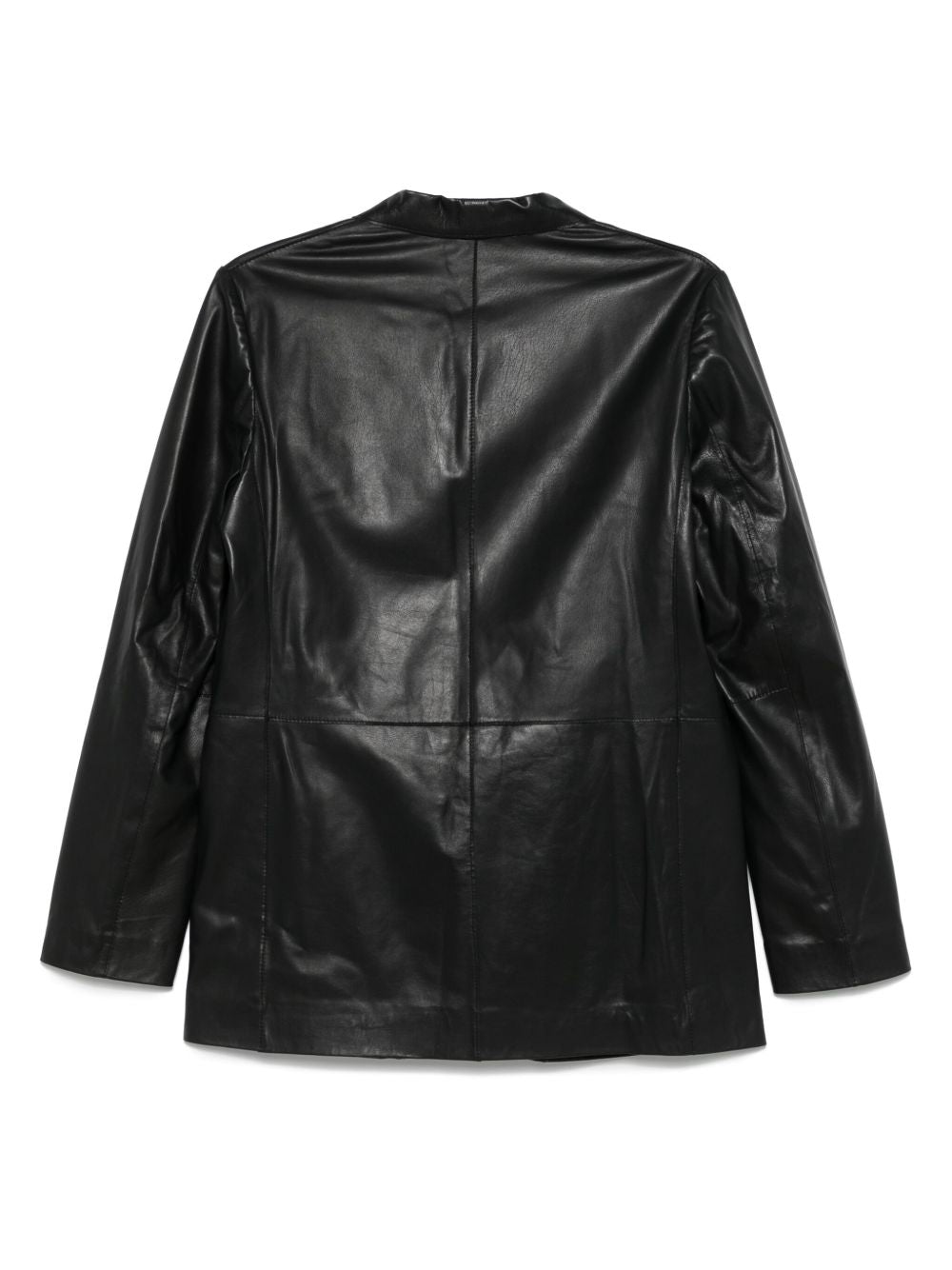 Alysi Leather Blazer