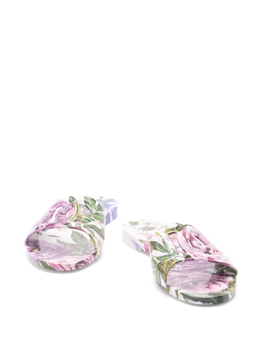 Dolce & Gabbana Floral Slides