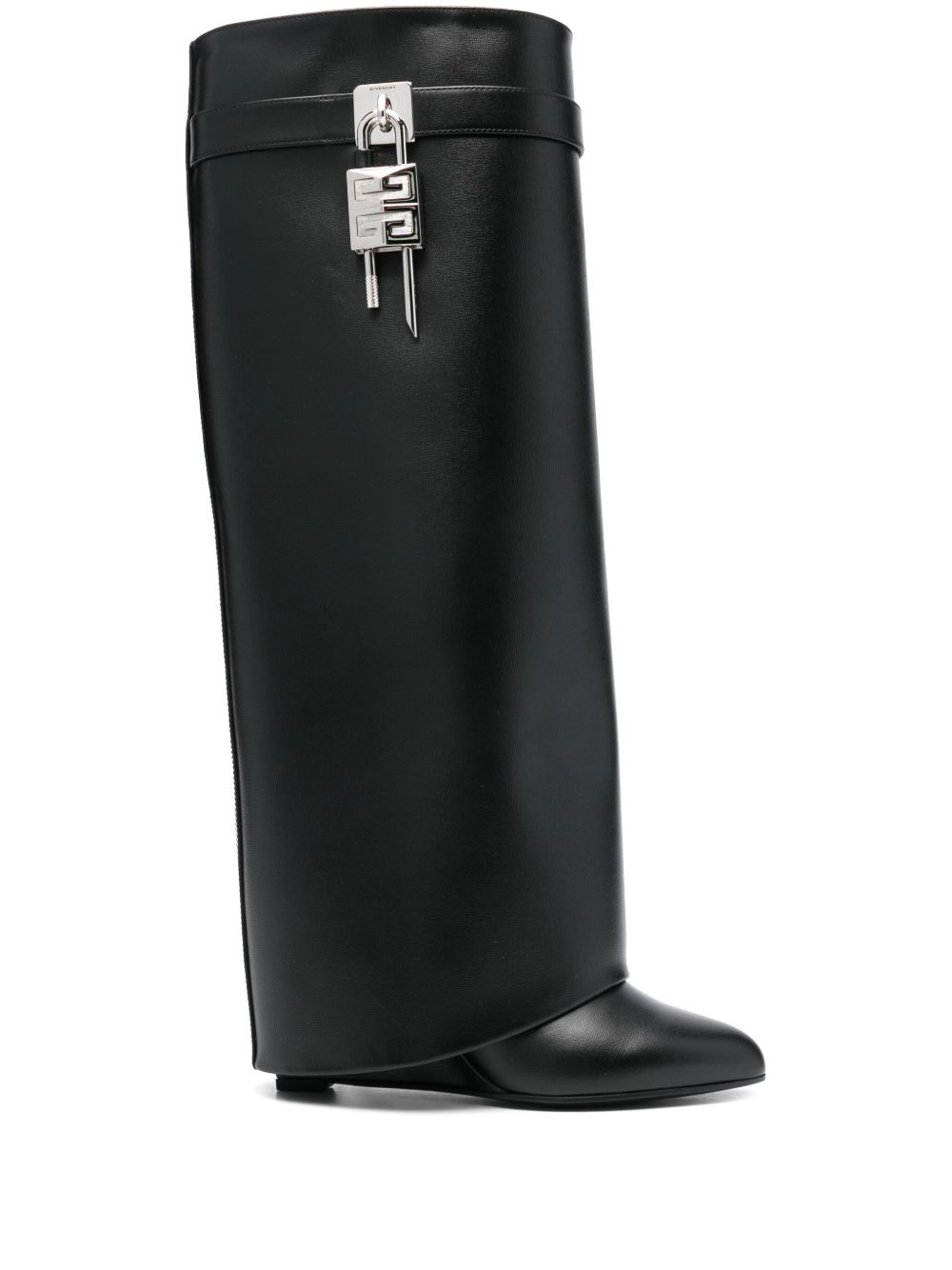 Givenchy Shark Lock leather Boots